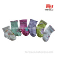 Fancy designed sublimation socks with non-skid sole BS-89